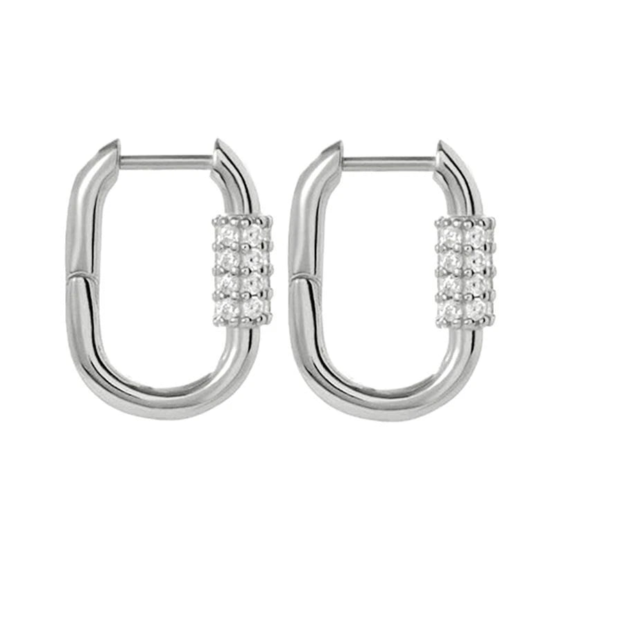 11mm Small Hoop Earrings 18K Gold Plated 925 Sterling Silver